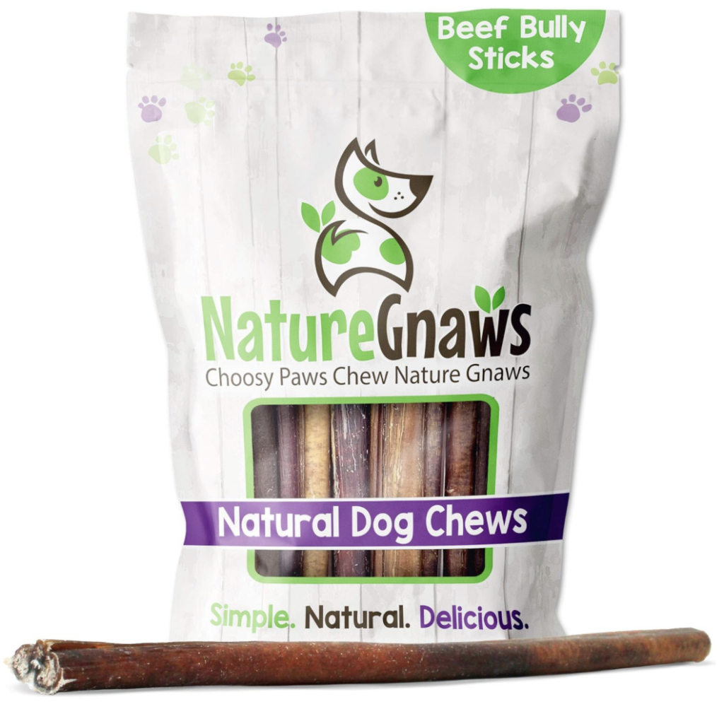 Nature Gnaws Natural Dog Chews Bully Stick 